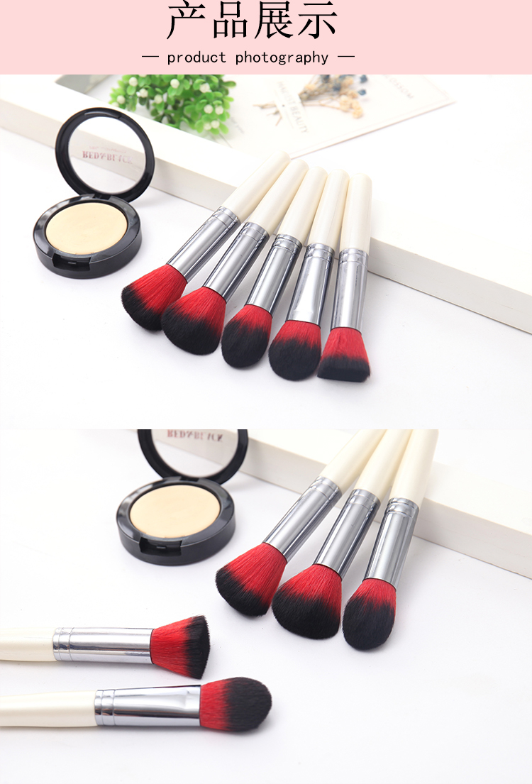 High quality synthesis hair makeup brush set for beginners makeup tools 
