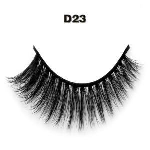 3D faux mink eyelashes D23