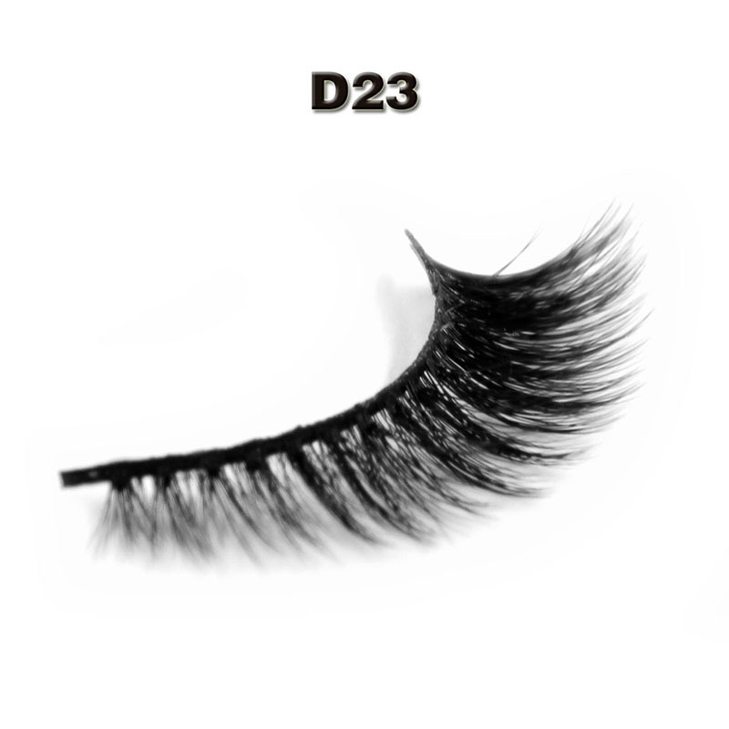 3D faux mink eyelashes D23