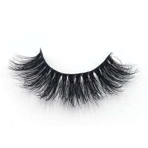 Washable and reusable 3T40B Black 3D transparent eyeliner mink eyelashes