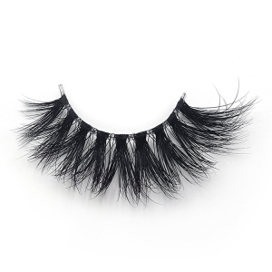 3T102L Hand Made Black 13-16mm 3D transparent line mink eyelashes Natural Soft 