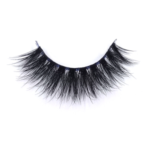 3T81 Natural Soft Black 3D transparent line mink eyelashes
