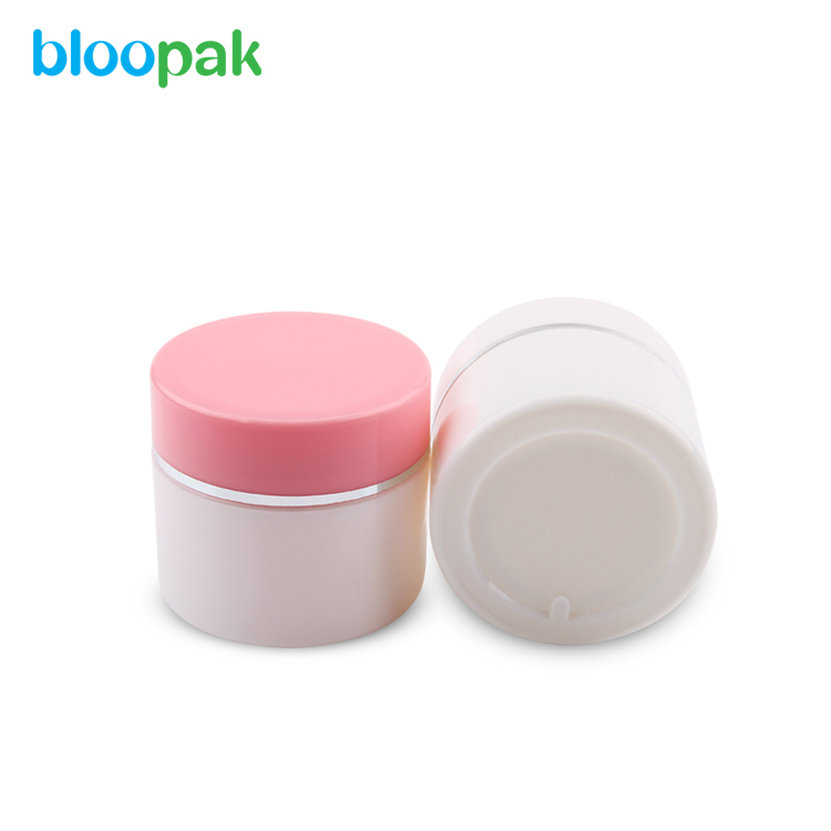 Color PP plastic 50g  jar cream jar,face cream jar packaging 