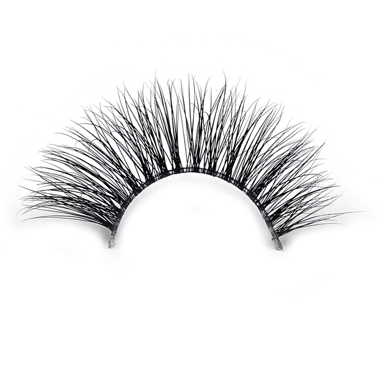 Black Hand Made 3T52L 3D transparent eyeliner mink eyelashes