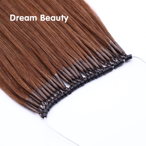 top quality virgin hair product wholesale vendor one micro ring with two strands hair extension 