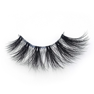 13-16mm 3T65L Black 3D transparent line mink eyelashes