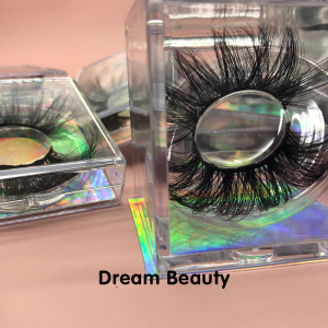 Hot Sale Individual Lashes Custom Lash Packaging Wholesale Vendor 25mm mink eyelashes