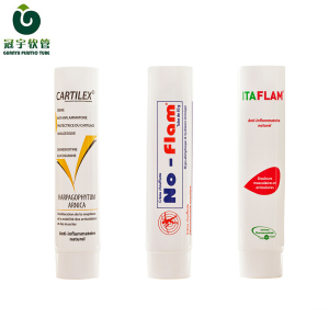 White Plastic tube for ointment