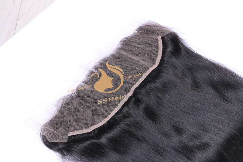SSHair // Lace Frontal  // Remy Human Hair // Natural Color // Kinky