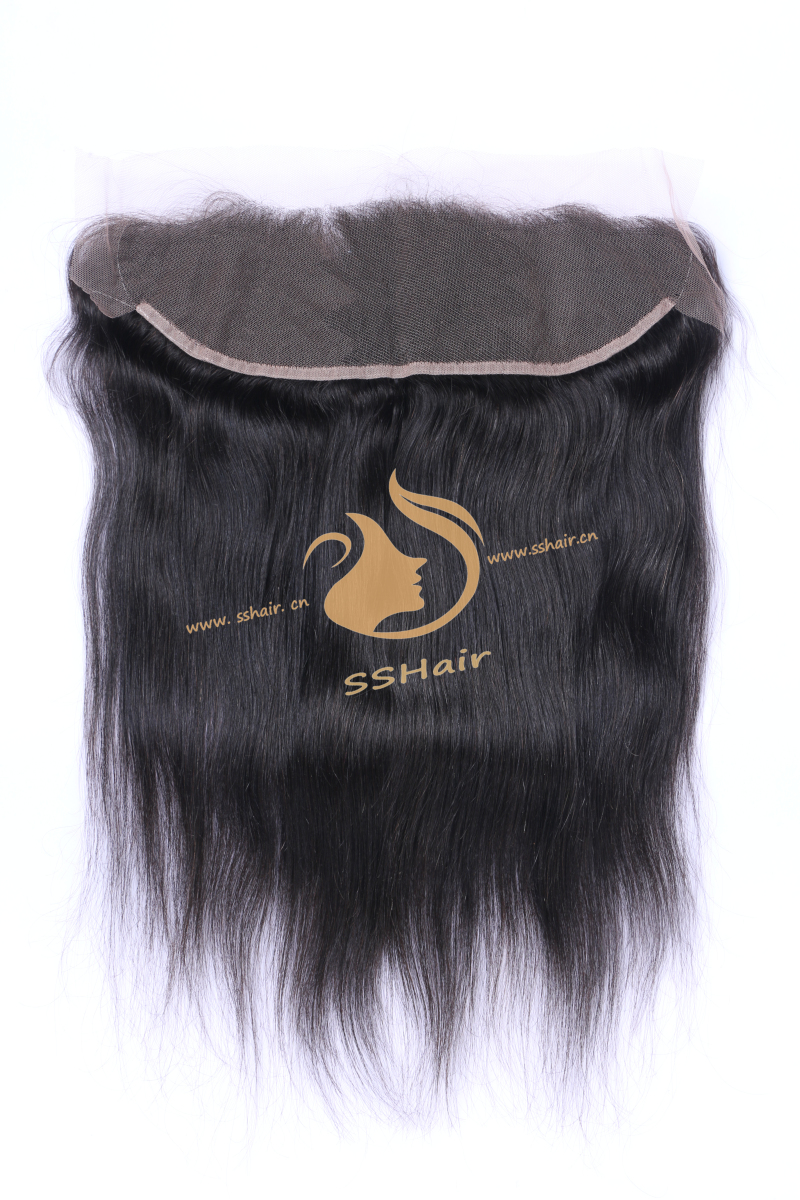 SSHair // Lace Frontal  // Remy Human Hair // Natural Color // Kinky