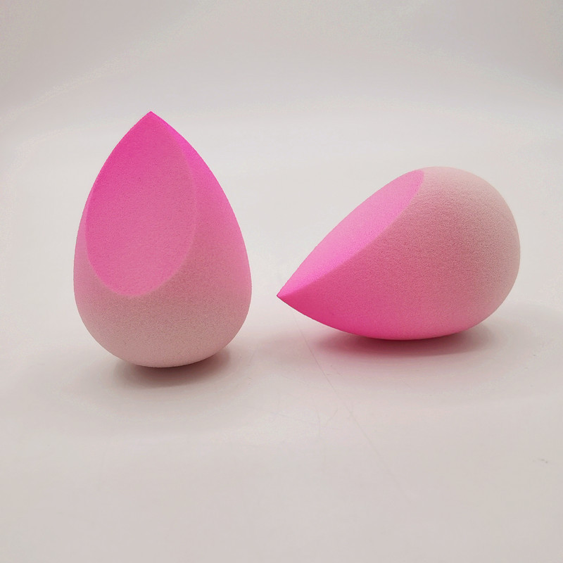 Gradient color beauty egg makeup sponge  non latex material soaking in water will become larger and softer