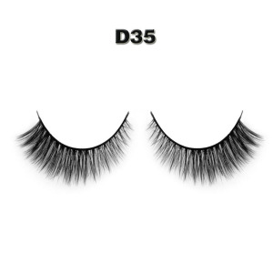 3D faux mink eyelashes D35