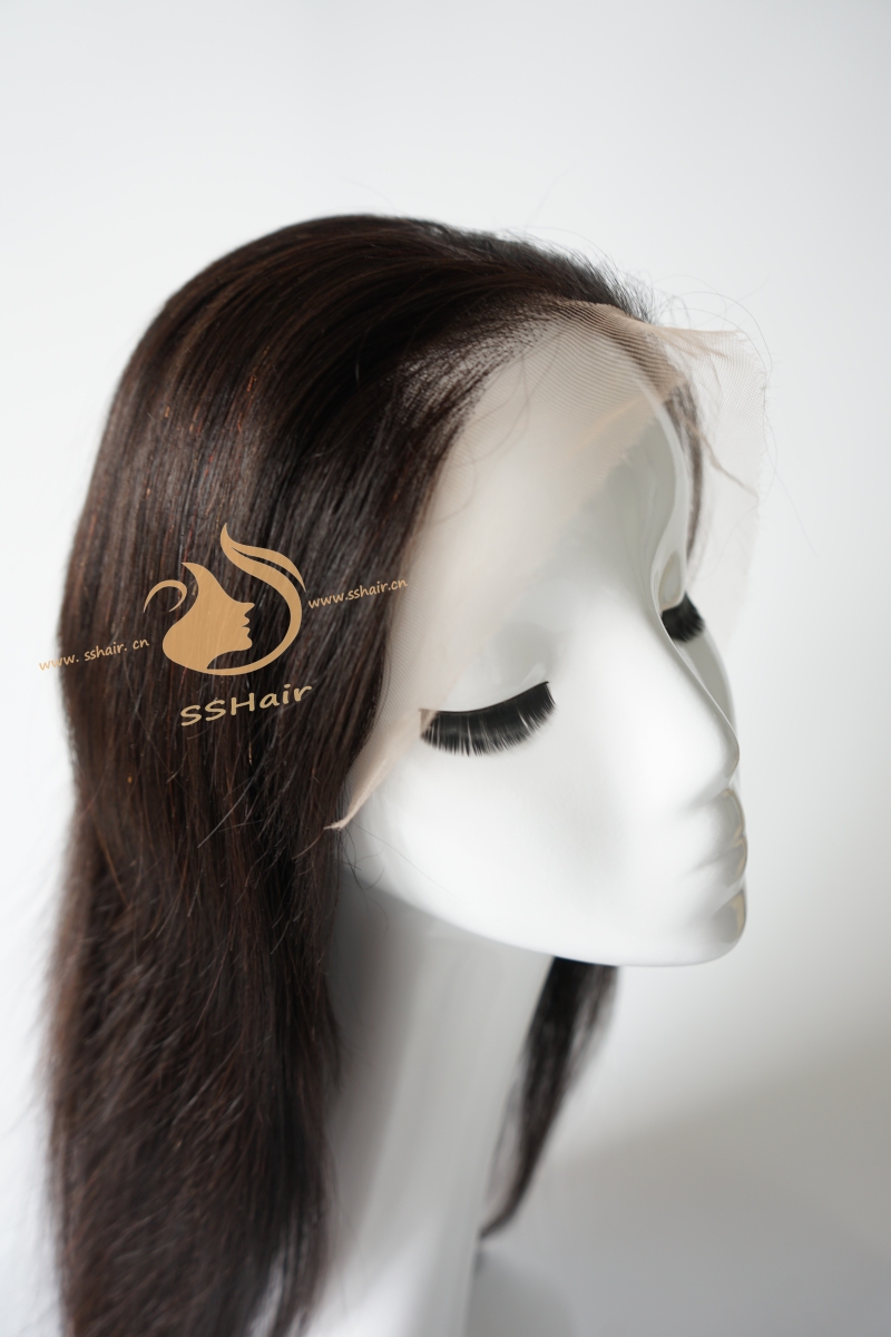 SSHair // Super Transparent HD Swiss Lace Wig // 13*6 Lace Frontal // 150% Density // 100% Natural Human Remy Hair // Straight 