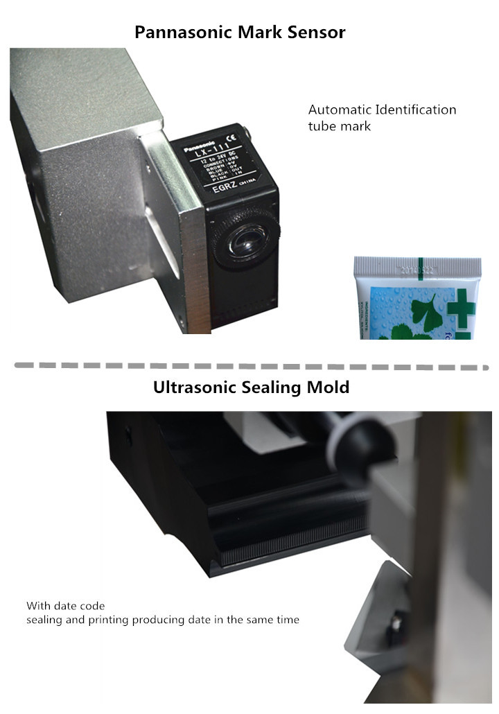 HX Machine Semi-Auto Cosmetics Soft Tube Filler and Ultrasonic Sealer