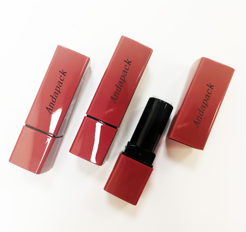 new style unique  lipstick tube  red  container  