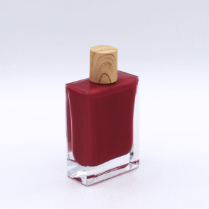 supplier design new shaped red color fancy empty luxury glass perfume spray bottles