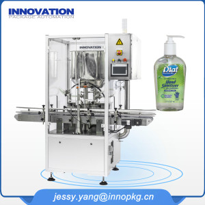 Liquid Soap Alcohol Disinfectant Spray Bottle Filling Capping Machine