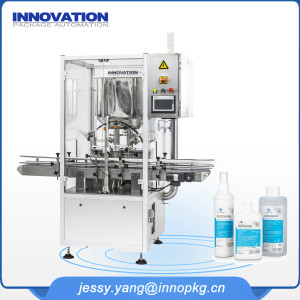Automatic Alcohol Skin Disinfectant 100ml Gel Filling Machine