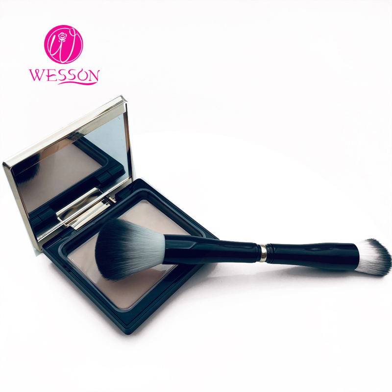 High quality double-ended eye shadow and blush makeup brush