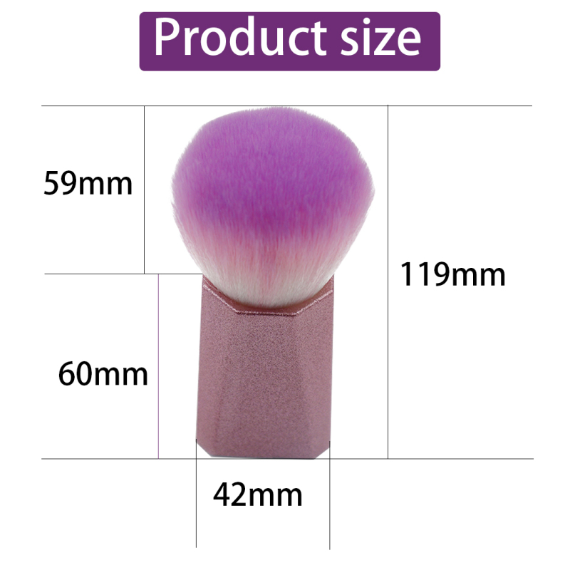 Private Label Single New Loose Paint Synthetic Hair Makeup Brush