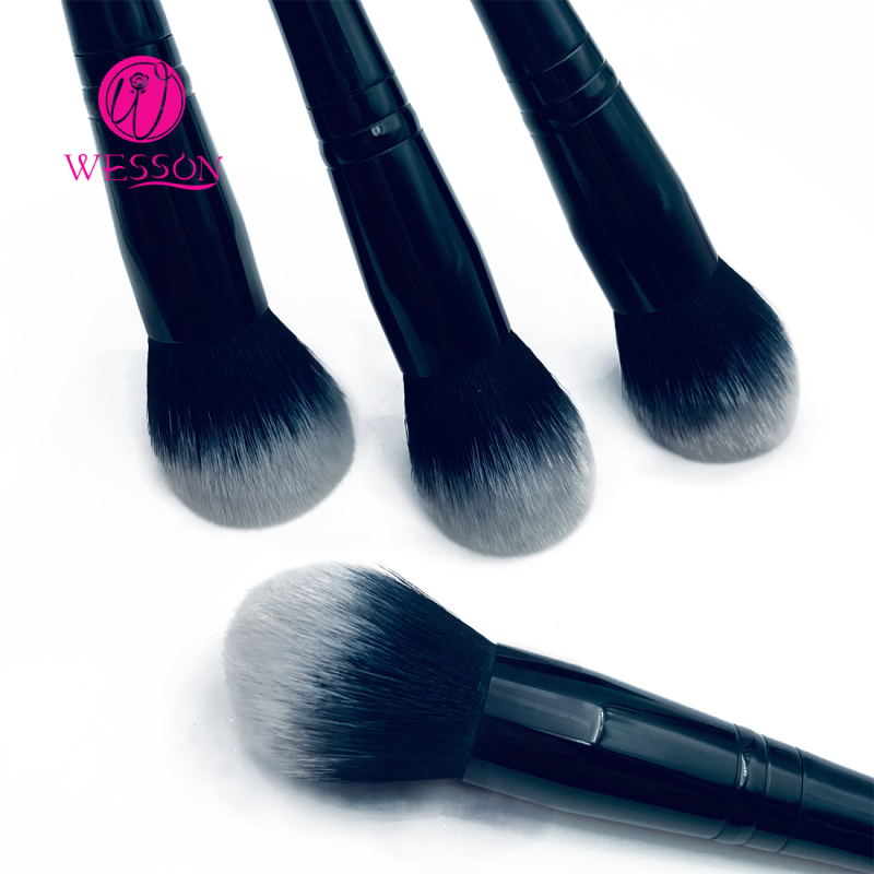 New single black loose powder makeup brush