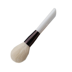 Factory Wholesale Single White Synthetic Hair Foundation Blush Makeup Brush