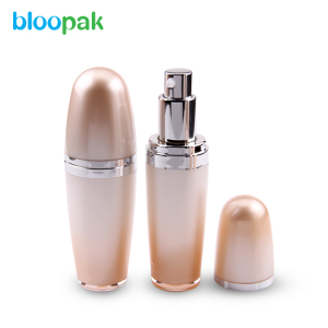 manufacturer supply clear crystal plastic acrylic 30ml 50ml cosmetic lotion bottle 