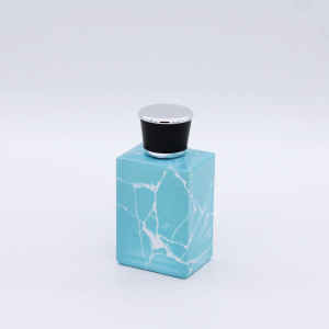 suppliers design new color empty cosmetic container 100ml perfume glass bottle spray