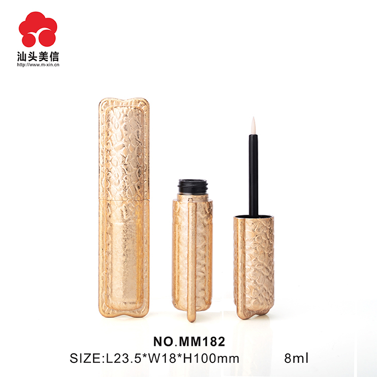 MX New Arrived Private label 8ml Round shape Design Eyeliner Tube Packaging