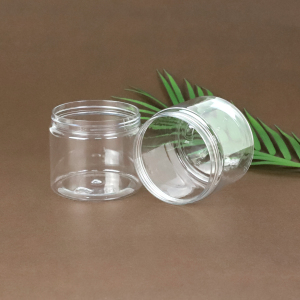 12oz High quality plastic container jar 8 oz / 250ml PET plastic cosmetic jars