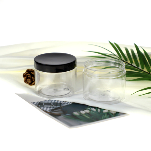 8oz cosmetic cream jar PET Plastic Container 8 oz / 250ml PET plastic cosmetic jars 
