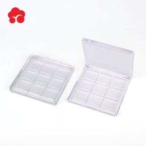 Manufacturer Supplier Fashion Empty Makeup Eyeshadow Case/Eyeshadow PaletteContainer Cosmetic Packaging