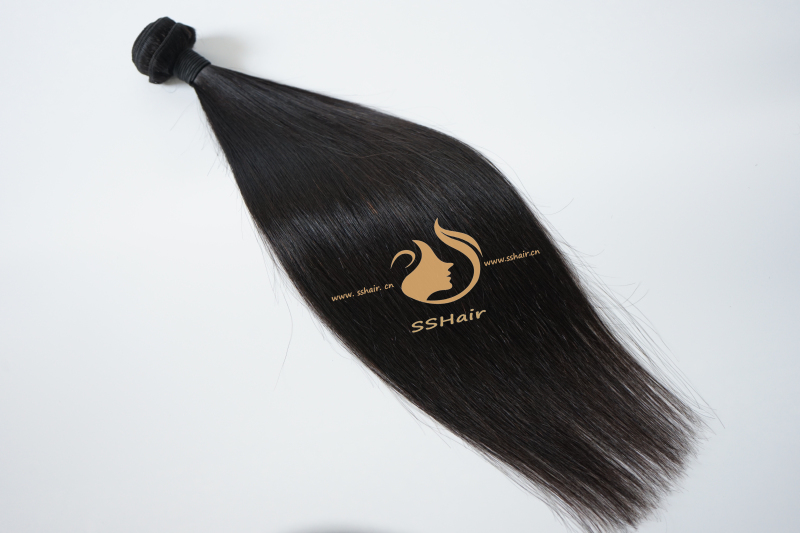 SSHair // Hair Weft // Remy Human Hair // Natural Color // Straight