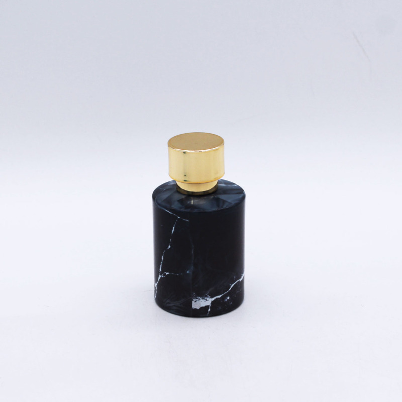 latest colorful cylinder cosmetic packaging empty perfume bottles 50ml glass for sale