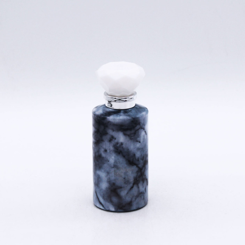 high quality luxury new color cylinder perfume spray glass bottle 100ml for cosmetics