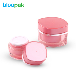 15g 30g 50g Round Double Wall Luxury Skin Care Cosmetic Facial Cream Container Packaging Acrylic Jar 