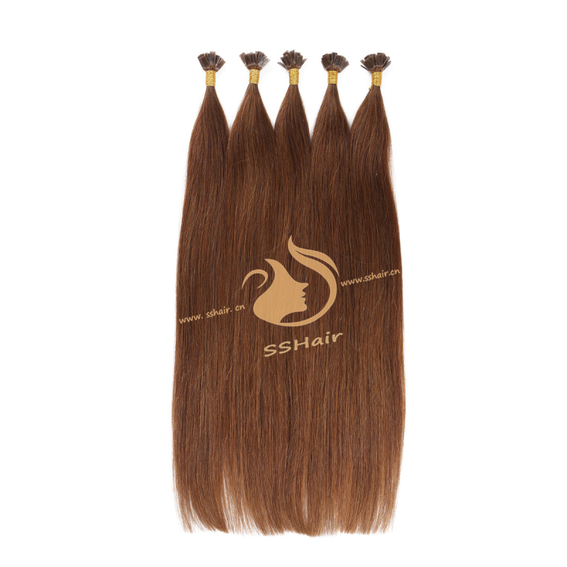 SSHair // Flat Tip Hair Extensions // Remy Human Hair // 6# // Straight