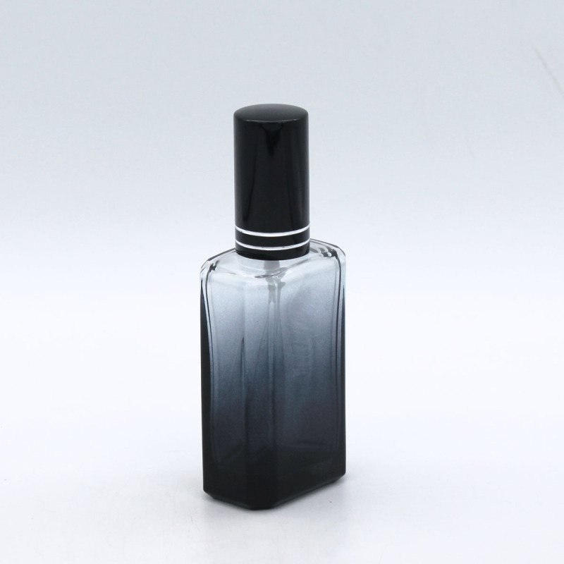 gradual coating refillable cosmetic packaging fancy perfume empty glass spray bottle