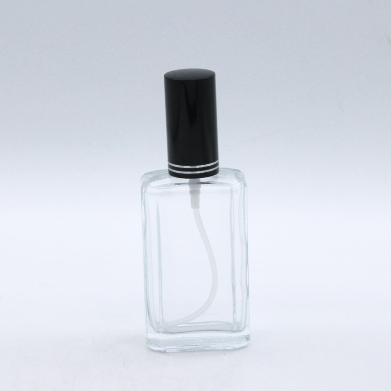 gradual coating refillable cosmetic packaging fancy perfume empty glass spray bottle