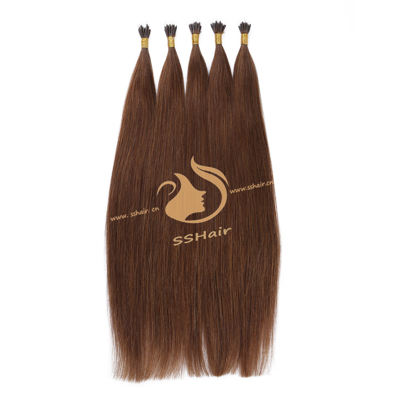 SSHair // Nano Ring Hair Extensions // Remy Human Hair // 6# // Straight