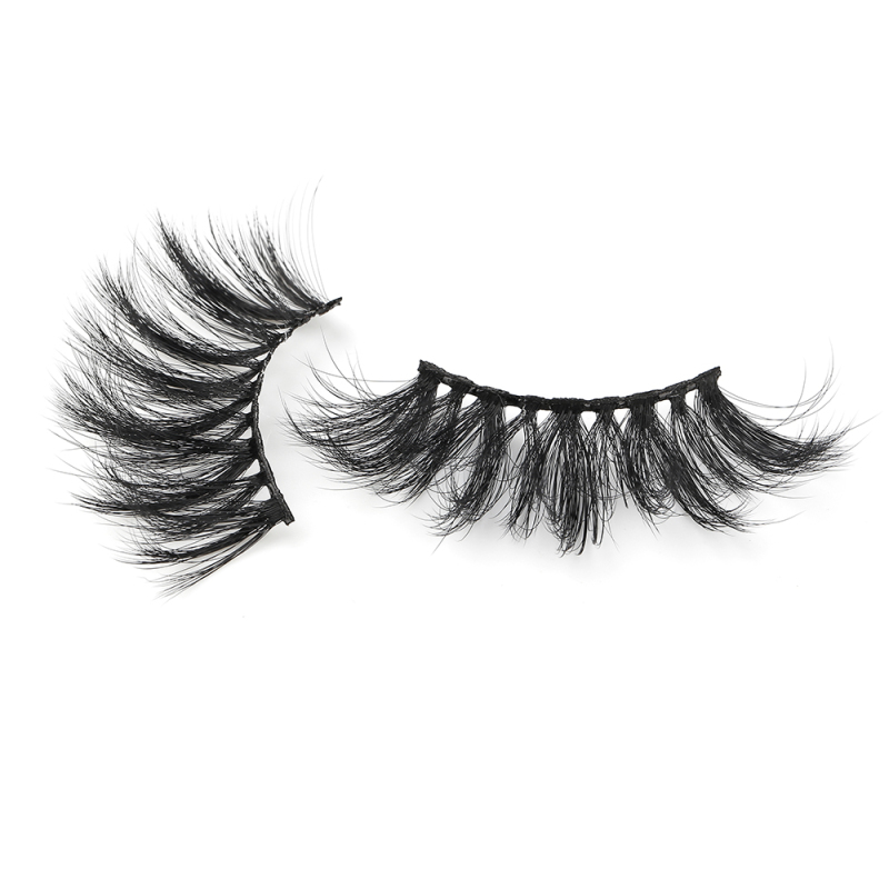 Bandness lashes High quality 3D faux Mink eyelash with private label packaging 3d mink lashes