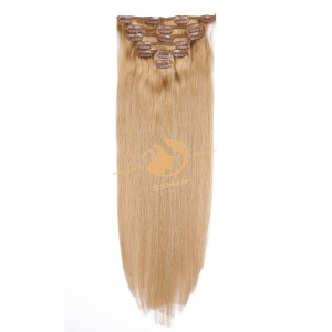 SSHair // Clip in Hair Extensions // Remy Human Hair // 16# // Straight
