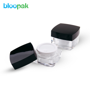 15g 30g Square Clear Cosmetic Eye shadow Jar Custom Acrylic Powder Container