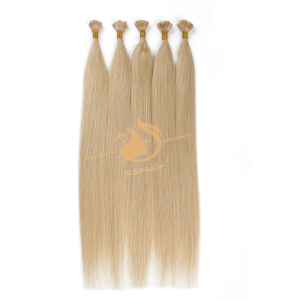 SSHair // Flat Tip Hair Extensions // Remy Human Hair // 613# // Straight
