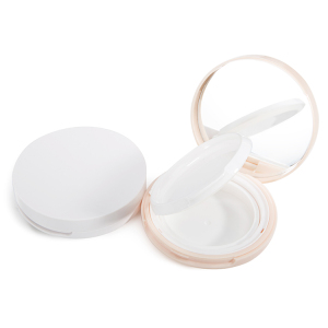 Refillable powder compact case, Foundation Round Empty Pressed Powder Compact Case With Mirror