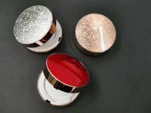 Air cushion box with light, Wholesale empty compact powder cosmetic air cushion foundation case 