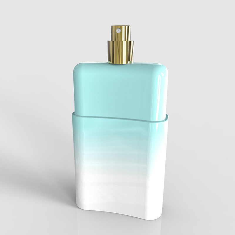 130ml Glass Perfume Bottle Polished Or Coated Or Customized Decoration