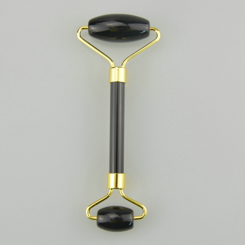 Hot selling massage tool black obsidian roller