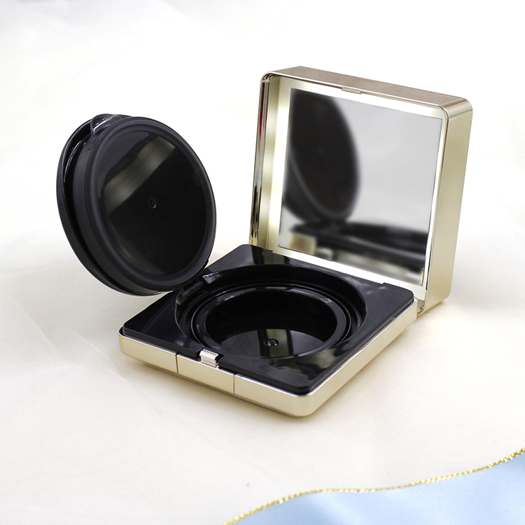 Compact powder packaging, cosmetic case air cushion compact powder packing bb foundation box with two layers  