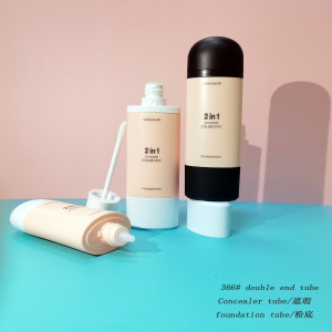 2 in1  new item foundation concealer container tube 